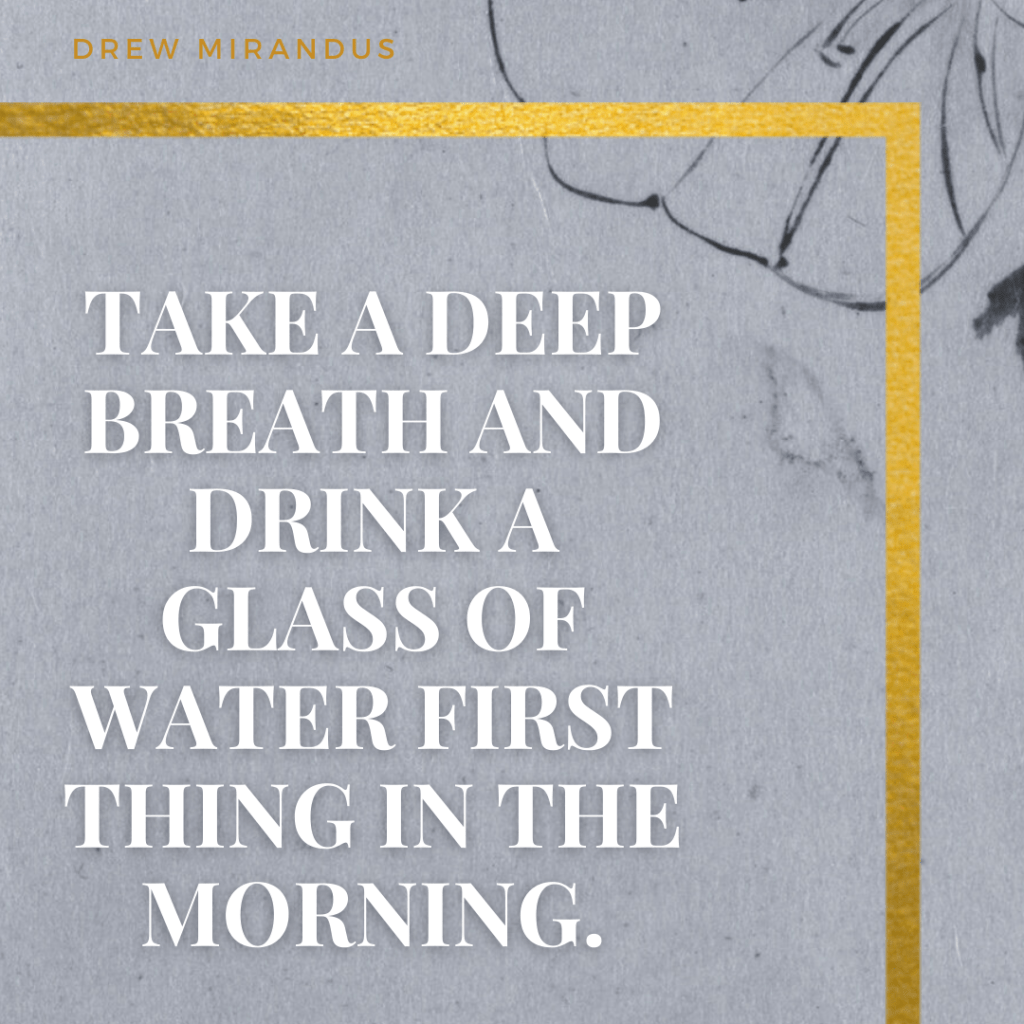 TRANQUIL TUESDAYS – The One-Minute Morning Habit That Boosts Energy, Focus, and&nbsp;Well-Being