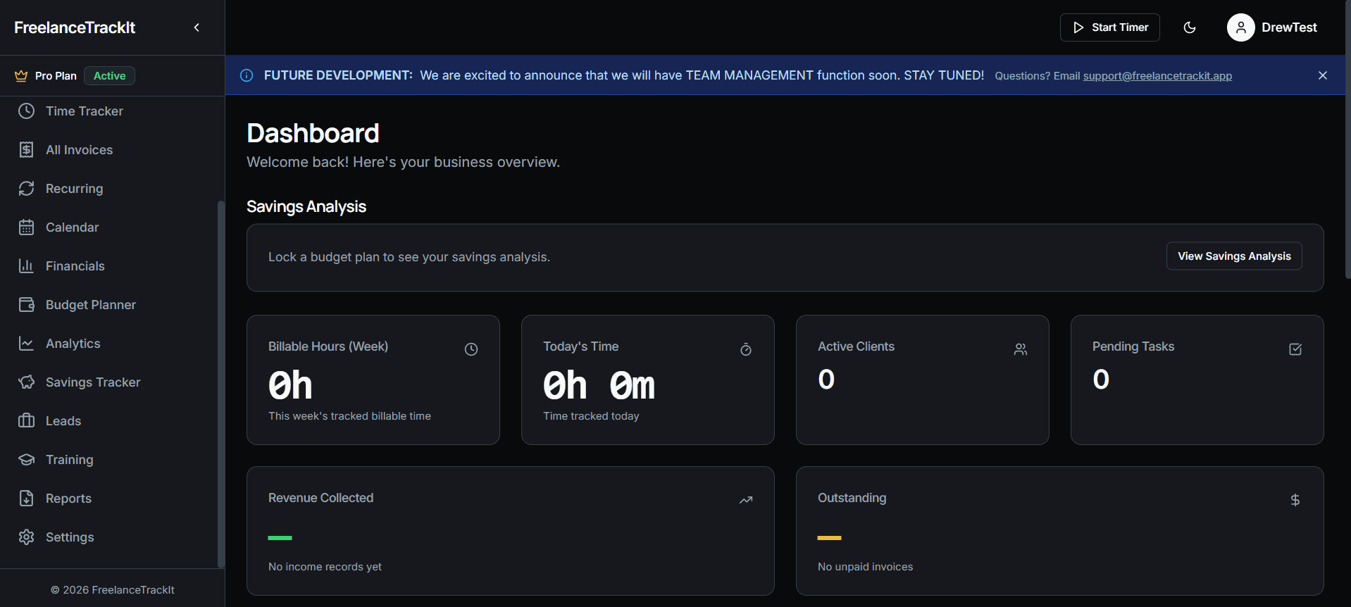 I’m Happy to Announce I’m Now Sponsored by FreelanceTrackIt